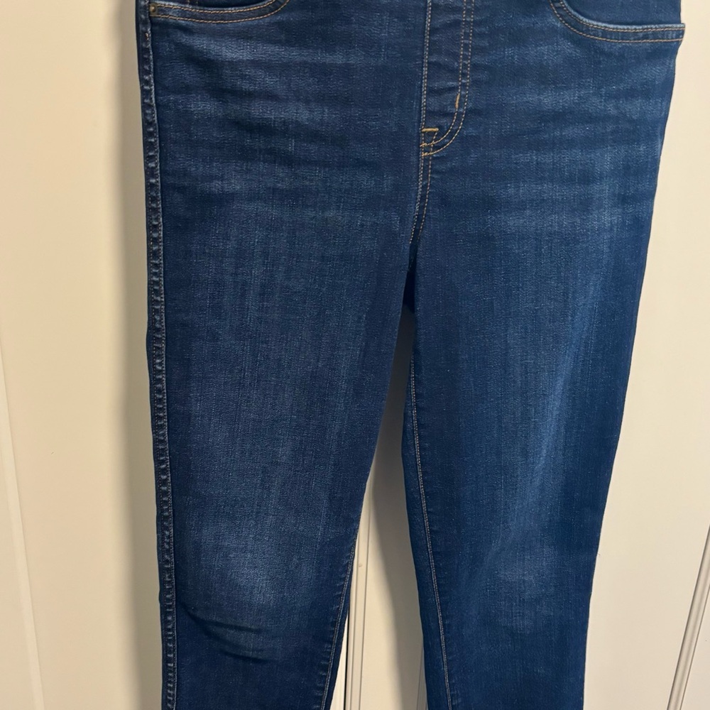 SPANX Dark Blue jegging Leg Women's Jeans size small 2-4!